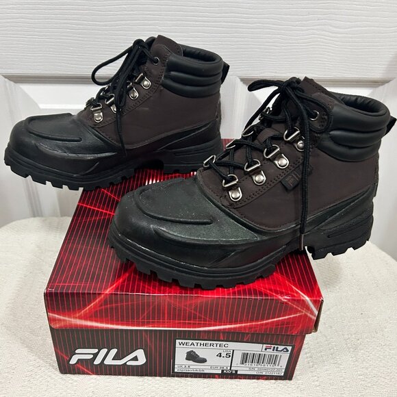 Boys Fila Boots - Size 4.5 - Picture 3 of 6